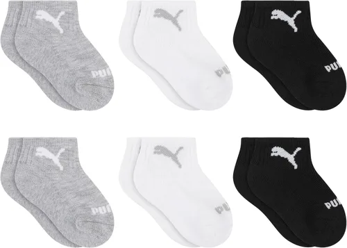 Vista 37 de PUMA Calcetines tobilleros para bebés (6 unidades)