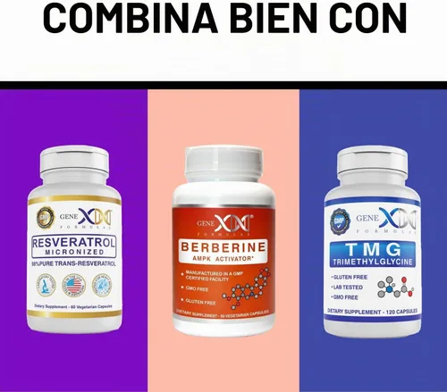 Vista 7 de Genex Formulas NAD+250mg Suplemento de dosis NAD real no un precursor 60
