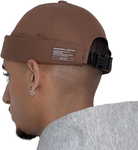Vista 13 de UNDERCONTROL Gorro de marinero sin borde Leon de pescador sin visera Miki Skull Docker Beanie Trawler Táctico Cap de anillo para hombres y mujeres