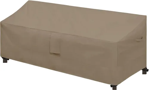 Vista 15 de Easy-Going Funda impermeable para sofá de patio, resistente a los rayos UV, funda de sofá biplaza para exteriores, funda para muebles de jardín