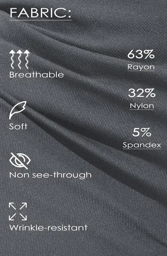 Vista 5 de ZTN Pantalones de vestir de cintura alta para mujer, con control de abdomen, para trabajo, negocios, casual, oficina, con 4 bolsillos