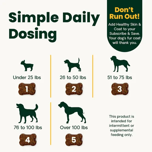 Vista 7 de VetriScience Masticables saludables para piel y pelaje, suplemento de aceite de salmón Omega-3 Derma Strength para perros, masticables Omega
