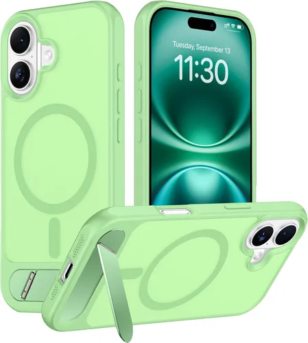 Vista 169 de Funda para iPhone 11 con compatibilidad magnética, [Soporte invisible incorporado][Compatible con MagSafe]