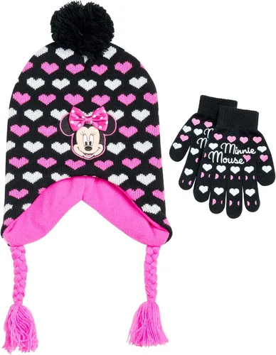 Vista 9 de Disney Girls' Mitten and Glove Set Azul (Blue Glove)
