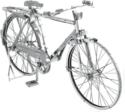 Vista 5 de Fascinations Metal Earth Premium Series Classic Bicycle 3D Kit de modelo de metal
