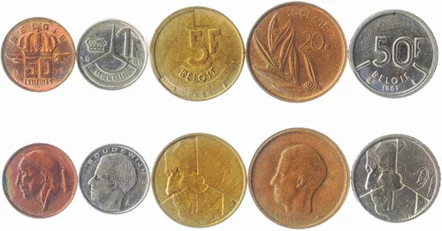 Vista 17 de Juego de 3 monedas de Turquía. 1, 5, 10 liras. 1981-1983