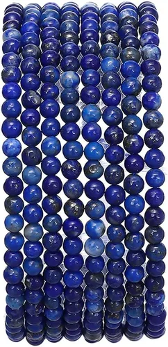 Vista 64 de BEADIA Cuentas redondas de jade africano natural de piedra suelta semipreciosas para hacer joyas 4MM 38cm/hebra
