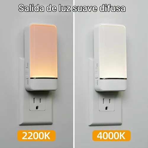 Vista 3 de Dawnrise Luces nocturnas que se enchufan a la pared con sensor