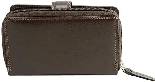 Vista 7 de Visconti Heritage-33 - Cartera y cartera de piel suave para mujer