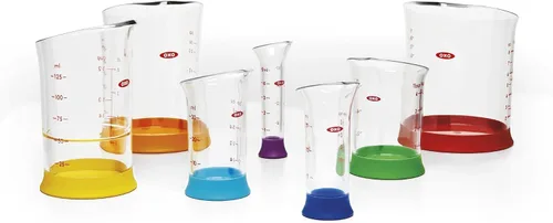 Vista 3 de OXO Good Grips - Juego de vasos medidores, 7 piezas, multicolor