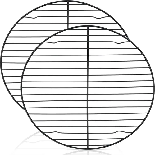 Vista 12 de P&P CHEF Rejilla Redonda de Cocina de 7½ Pulgadas, Rejilla Redonda de Acero Inoxidable para Cocinar Enfriar Vaporizar Hornear, Compatible