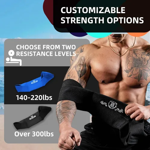 Vista 9 de MANUEKLEAR Bench Press Band, Sling Bench Press Band for Men and Women Power Weight Lifting Fitness - Push Up Exercise Assistance Bench Block