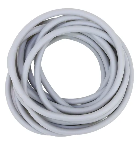 Vista 5 de CanDo – Tubos de libre ejercicio de látex, Rollo de 25 pies, Negro , 1