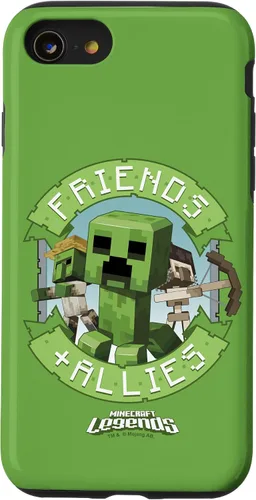Vista 18 de Minecraft Legends Friends & Allies Mobs - Carcasa para iPhone 17