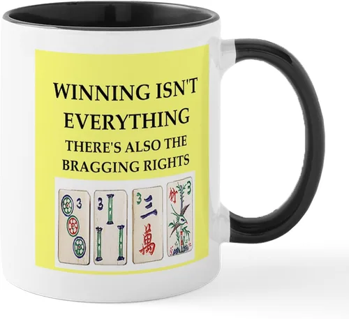 Vista 67 de CafePress Mahjong Mugs - Taza de café de cerámica de 11 oz (11.0 fl oz)
