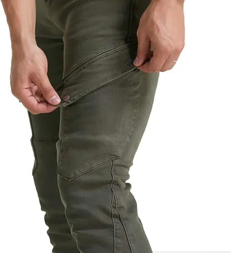 Vista 4 de Pantalones de protección para hombre y mujer, pantalones de protección para motociclista, caballero, hockey, motorista, armadura