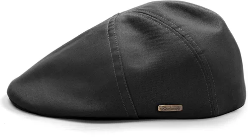 Vista 9 de Sterkowski Ivy Five Newsboy - Gorra plana de algodón 100% suavizado para hombre, gorra transpirable de 5 paneles sin forro