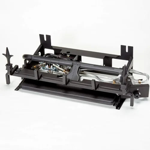 Vista 17 de Duluth Forge DLS-30R-2 Juego de troncos de chimenea sin ventilación de combustible dual con control remoto, uso con gas natural o propano líquido