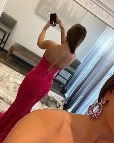 Vista 2 de Vestidos de noche de lentejuelas para mujer, formal, sexy, largos, vestidos de fiesta de graduación, vestido de sirena brillante con cuello en V