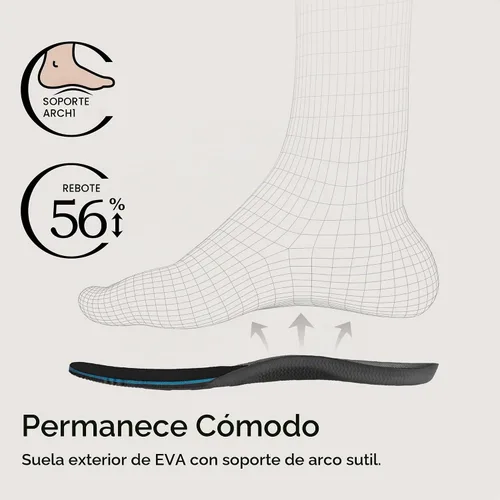 Vista 9 de Bruno Marc - Zapatillas de patinaje para hombre, estilo casual Marrón bruñido