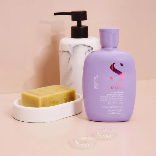 Vista 5 de ALFAPARF MILANO Semi Di Lino Champú Suavizante Sin Sulfato - Champú Anti Frizz Cuidado y Limpieza del Cabello para Revitalizar el Cabello Seco
