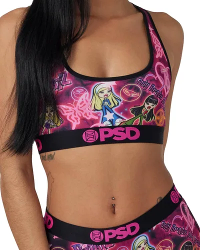 Vista 2 de PSD Women's Bratz Icon Sports Bra, Multi, L
