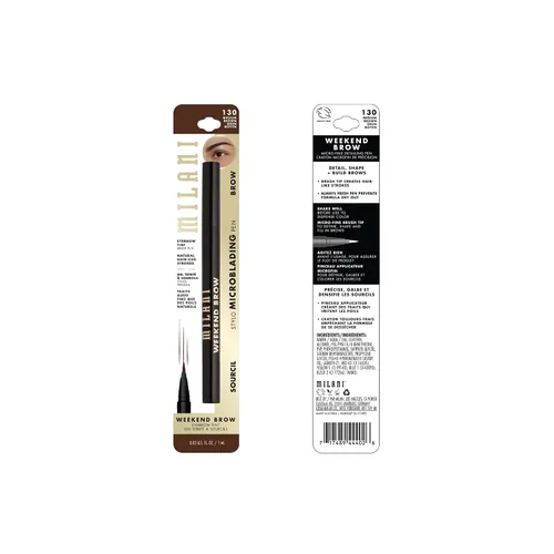 Vista 3 de Milani Weekend Brow Tinte para Cejas - 130 Marrón Medio