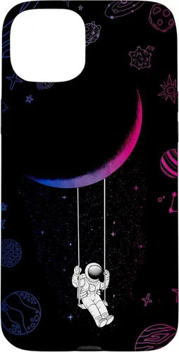 Vista 9 de Astronaut Moon Bisexual Flag Space LGBTQ Gay Pride Ally Bi Case for iPhone 17