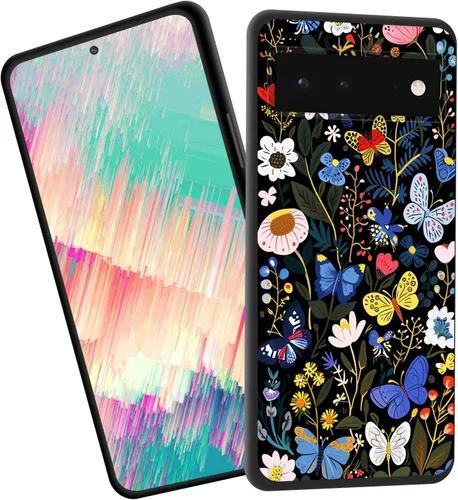 Vista 18 de Funda delgada para Google Pixel 4 XL, funda delgada de silicona de TPU suave a prueba de golpes para Google Pixel 4 XL, gato negro luna estrellada
