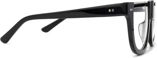Vista 4 de Zeelool Elegantes lentes semimirregulares de acetato de gran tamaño para hombres y mujeres con lente transparente sin receta North HP0223