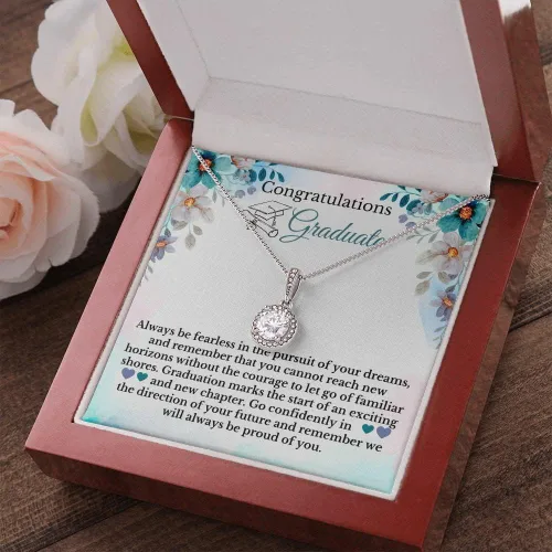 Vista 5 de Vitalicio Collar de graduación para ella 2023 - Collar de graduación 2019 para mujer, Cadenas de Plata 925 para mujer, regalos para graduación 2023