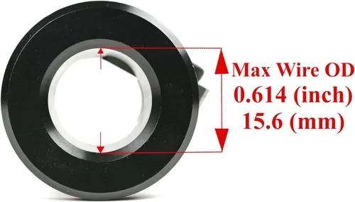 Vista 2 de TEMCo - Buje pelacables para cable 3/0 CU / 4/0 AL THHN o XHHW THA063