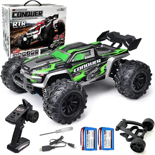 Vista 7 de Autos RC 1:14 Camión RC 30 MPH 4WD Auto de Control Remoto Todo Terreno Carro Trofeo para Adultos Niños Juguetes Rápidos Todoterreno RC Buggy Big