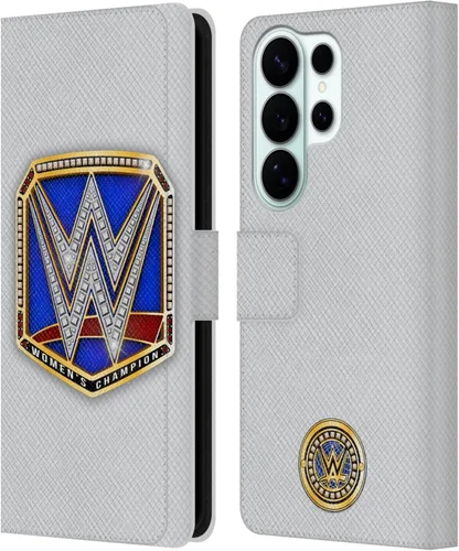 Vista 294 de Head Case Designs Officially Licensed WWE Cruiserweight Champion Title Belts Leather Wallet Case Compatible with Samsung Galaxy A07 4G Campeón