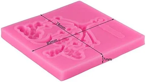 Vista 3 de Molde de silicona para pastel de conejito bebé, molde de caramelo de chocolate, decoración de fiesta de bebé, herramientas para hornear