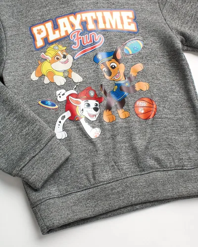 Vista 5 de Nickelodeon Sudadera con capucha de Paw Patrol para niños, Chase, Marshall, Rubble, Skye (2T-7)