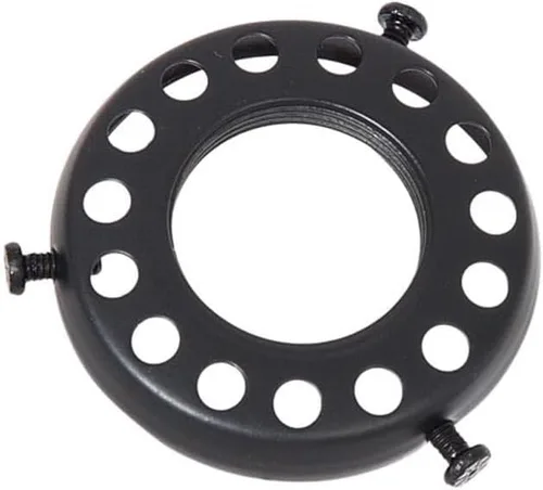 Vista 5 de B&P Lamp 2 1/4" Fitter, latón atornillado, soporte de sombra de tipo único