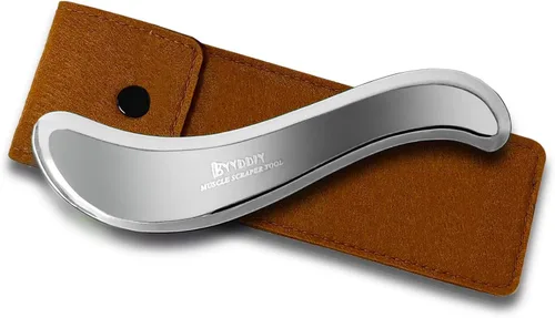 Vista 8 de BYYDDIY Herramienta de raspado muscular de acero inoxidable Gua Sha, herramientas de masaje de raspado, herramienta para tejido cicatricial