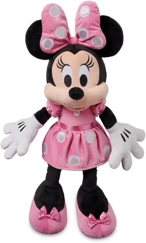 Vista 17 de Disney Store Juguete oficial de ángel mediano suave para niños, personaje de peluche con textura mullida y detalles bordados, orejas flexibles