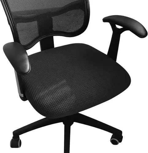 Vista 18 de Forcheer - Funda para asiento de silla de oficina 19x19 pulgadas, estirable impresa, funda pequeña ajustada para silla de escritorio de computadora