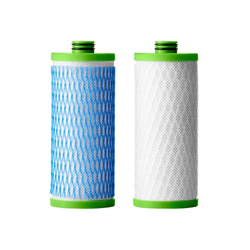 Vista 9 de AO Smith Filtro de grifo de agua limpia para debajo del fregadero de 2 etapas - Sistema de filtración de agua potable con bloque de carbono