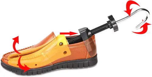 Vista 4 de Estirador de zapatos para mujeres y hombres, ampliador de zapatos, longitud y ancho ajustables, estiradores de zapatos para pies anchos