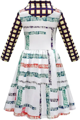 Vista 2 de Disfraz de Eleven para niñas vestido novedoso de Halloween 11 para niños