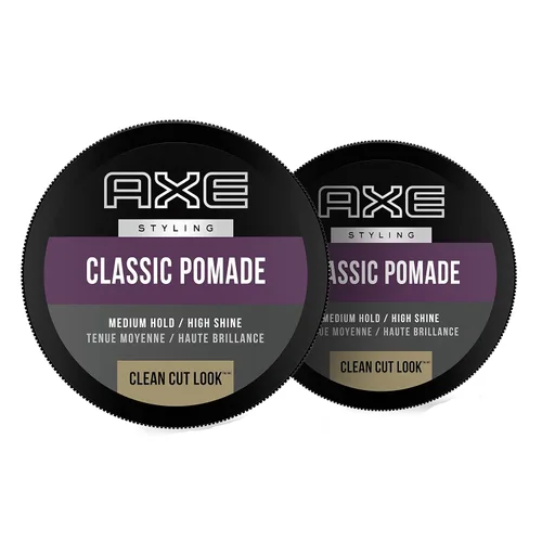 Vista 6 de Pomada para cabello AXE aspecto suave, brillo 2.64 onzas (paquete de 2)