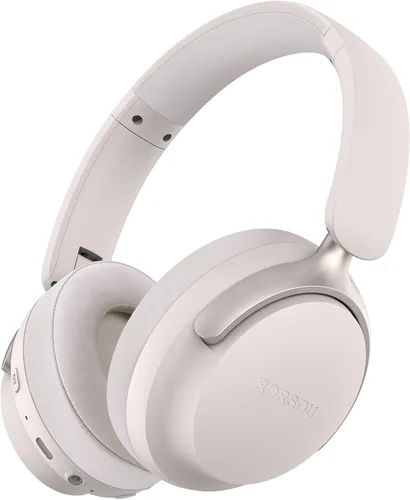 Vista 8 de B8 - Audífonos Bluetooth supraaurales, 6 modos de música EQ y 50 horas de reproducción, graves profundos, inalámbricos, con micrófono, plegables