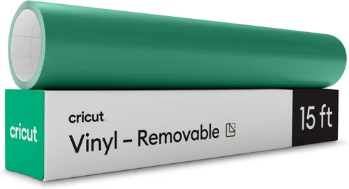 Vista 8 de Cricut - Vinilo removible de alta calidad, amarillo brillante (12 x 15 pies), sin residuos, fácil de quitar hasta 2 años, perfecto para proyectos