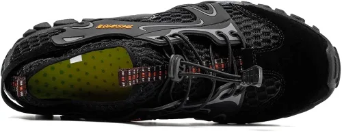 Vista 3 de YING LAN Zapatos de agua de secado rápido antideslizantes para playa, natación, deportes acuáticos, buceo, vela, kayak, pesca, descalzo, piscina