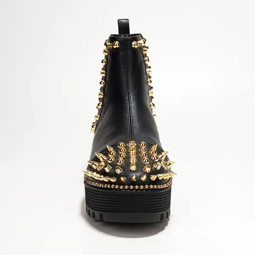 Vista 4 de Cape Robbin Spiky - Botas de combate para mujer