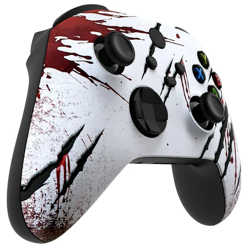 Vista 6 de eXtremeRate Wild Attack Soft Touch Front Housing Shell for Xbox Series XS Controller, Custom Cover Faceplate for Xbox Series XS, Xbox Core