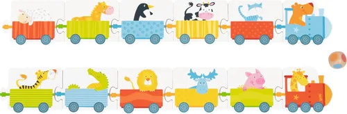 Vista 3 de Goki 56759 Juego de dados con trenes No aplica juegos de mesa, multicolor